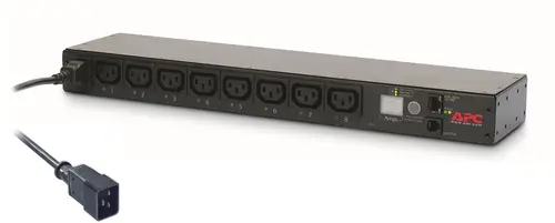 AP7921B unidad de distribución de energía (PDU) 8 salidas AC 0U/1U Negro - Imagen 1