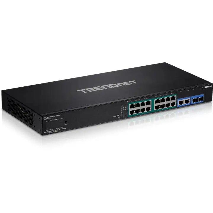 TPE-3018LS switch Gestionado Gigabit Ethernet (10/100/1000) Energía sobre Ethernet (PoE) 1U Negro