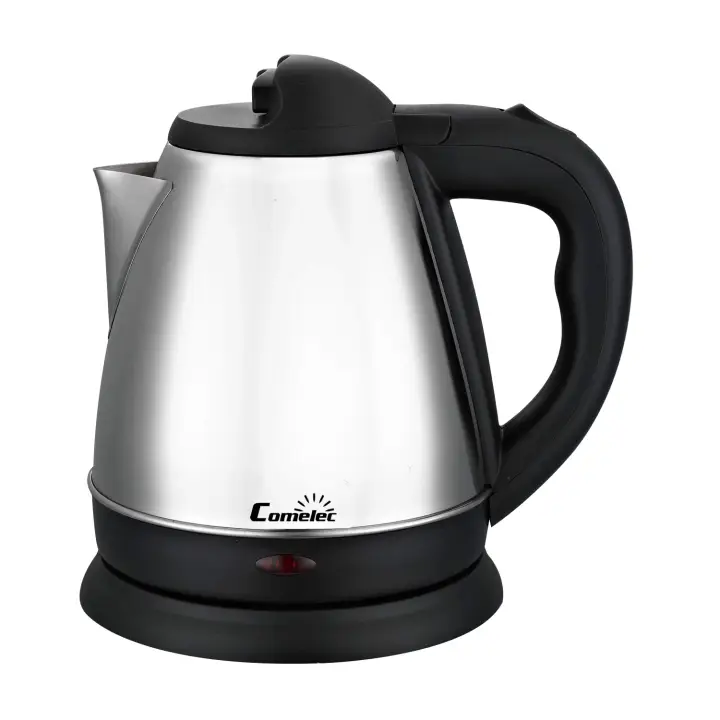 WK 7316 tetera eléctrica 1,2 L 1200 W Negro, Acero inoxidable
