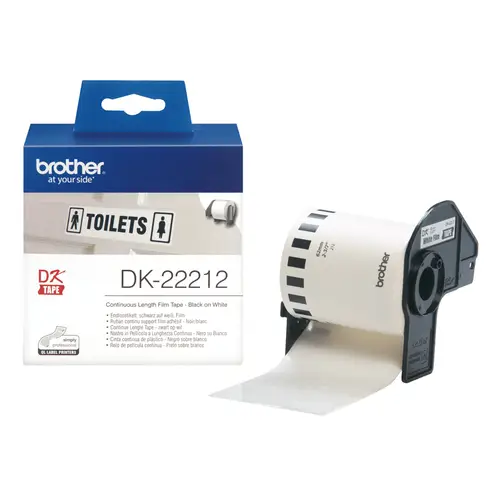 DK-22212 cinta para impresora de etiquetas Negro sobre blanco - Imagen 1