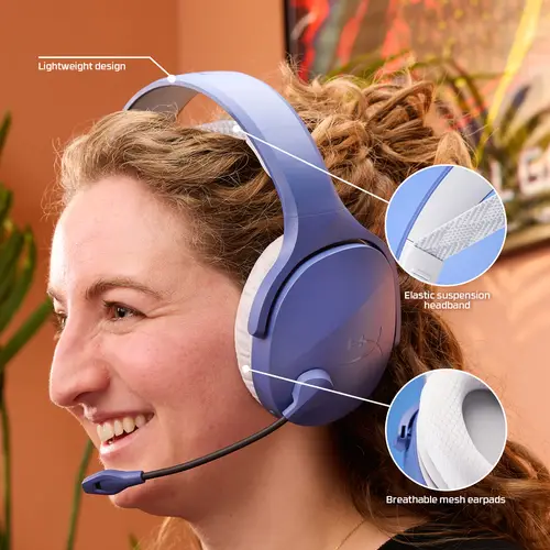 HyperX Auriculares gaming inalámbricos HyperX Cloud Jet de color negro - Imagen 1