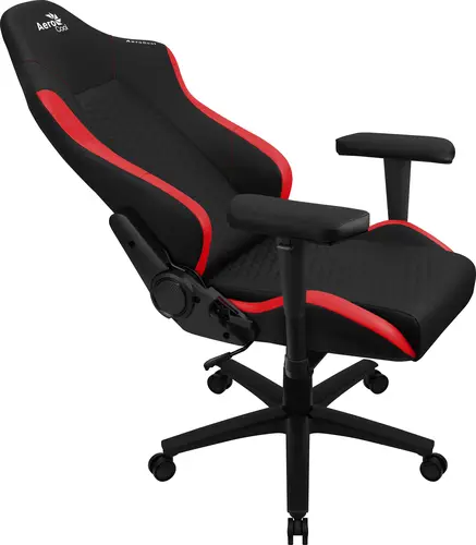 CROWNBR Rojo, Silla Gaming Ergonómica, Cojines Ajustables, Cuero Sintético Premium - Imagen 4