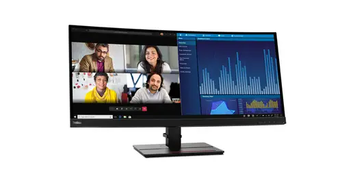 ThinkVision P34w-20 LED display 86,7 cm (34.1") 3440 x 1440 Pixeles Wide Quad HD Negro - Imagen 7