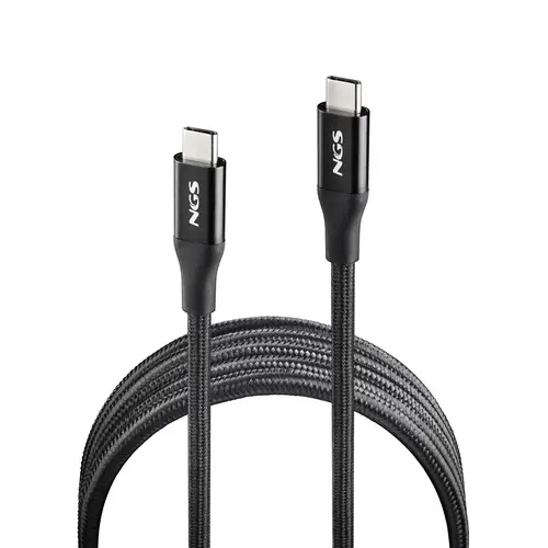 KNOT 240W-2 cable USB 2 m USB C Negro - Imagen 1