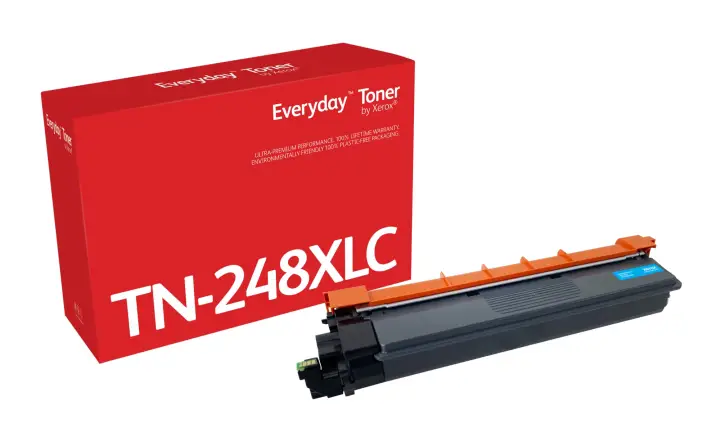 Everyday El tóner Everyday Cian de Xerox es compatible con Brother TN248XLC, Capacidad alta