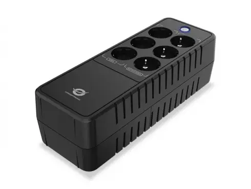 ZEUS05E sistema de alimentación ininterrumpida (UPS) En espera (Fuera de línea) o Standby (Offline) 0,65 kVA 360 W 6 salidas AC