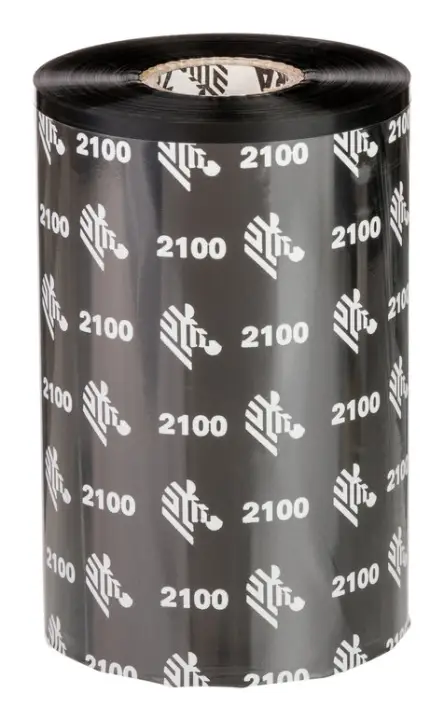 2100 Wax cinta térmica 450 m Negro