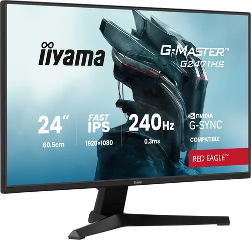 G-MASTER G2471HS-B1 pantalla para PC 60,5 cm (23.8") 1920 x 1080 Pixeles Full HD Negro - Imagen 3