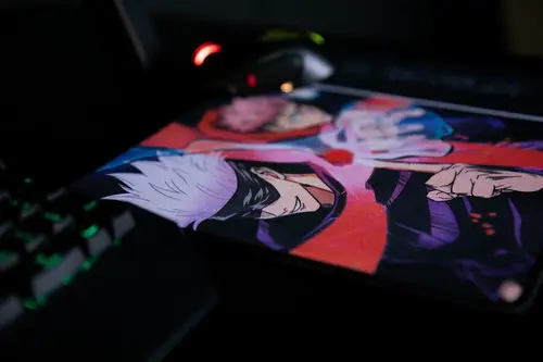KX JUJUSTU MOUSEPAD M DARK Alfombrilla de ratón para juegos Multicolor - Imagen 7