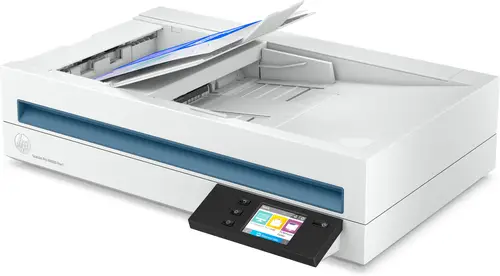 Scanjet Pro N4600 fnw1 Escáner de superficie plana y alimentador automático de documentos (ADF) 1200 x 1200 DPI A5 Blanco - Imagen 4