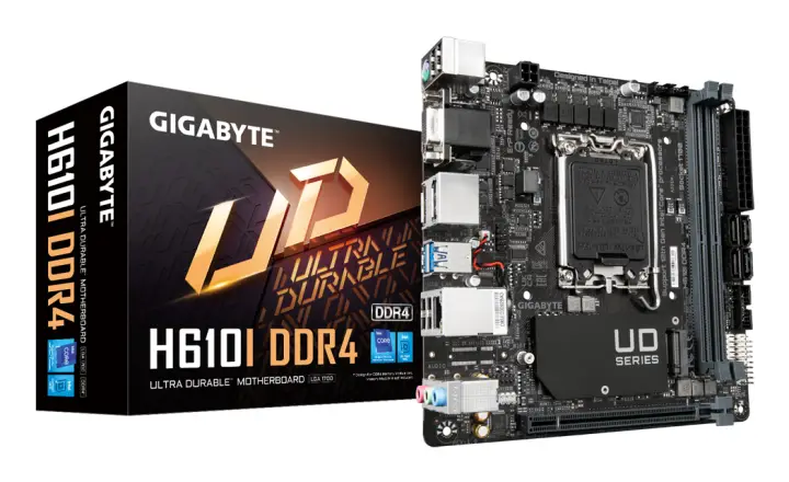 H610I DDR4 placa base Intel H610 Express LGA 1700 mini ITX