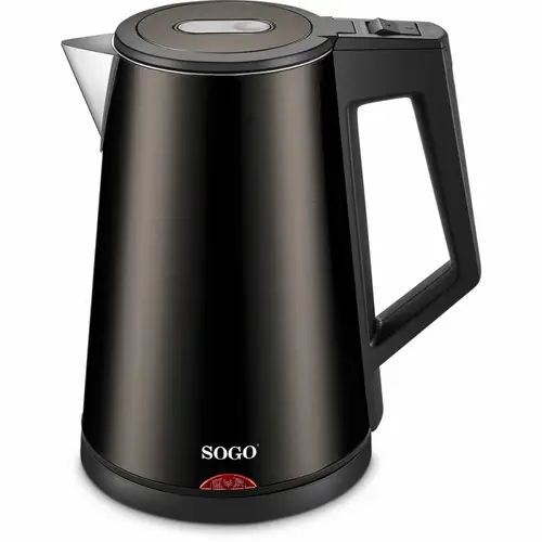 KET-SS-7705 tetera eléctrica 1,7 L Negro - Imagen 1