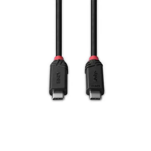 37001 cable USB USB4 Gen 3x2 1 m USB C Negro - Imagen 4