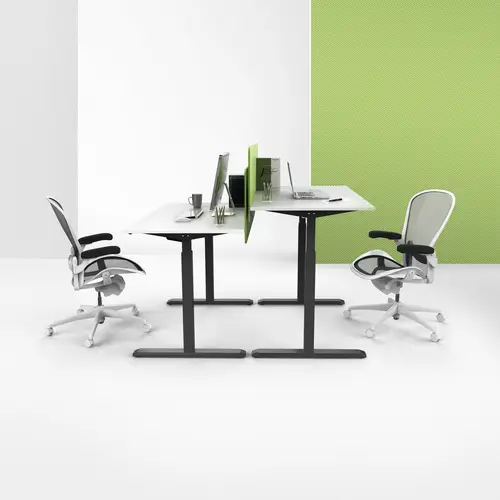 Bastidor De Escritorio Motorizado, Altura Ajustable Con Panel De Control, 80kg, Negro - Imagen 8