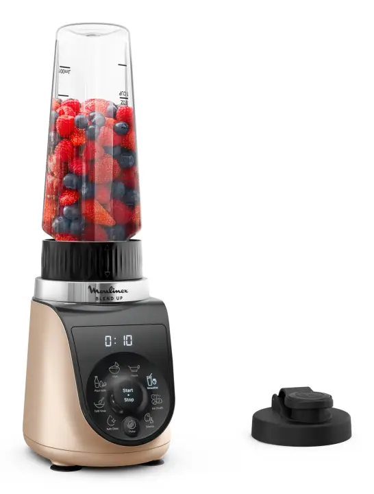 Blend Up LM190AF0 licuadora 0,85 L Batidora de vaso 1000 W Negro, Oro