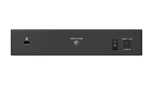 DGS-1008P switch No administrado Gigabit Ethernet (10/100/1000) Energía sobre Ethernet (PoE) Negro - Imagen 3