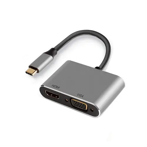 EW9700 Adaptador gráfico USB Negro, Plata - Imagen 1