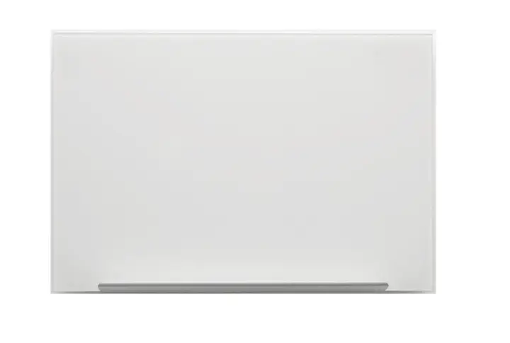 Pizarra de cristal Diamond magnética color blanco 993x559 mm
