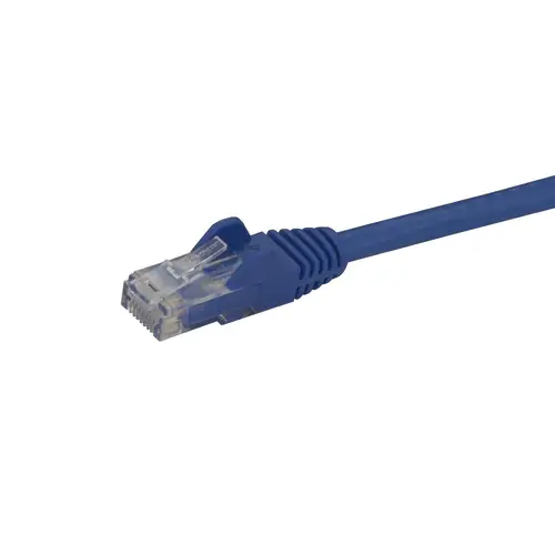 Cable de Red Ethernet Snagless Sin Enganches Cat 6 Cat6 Gigabit 1m - Azul - Imagen 2