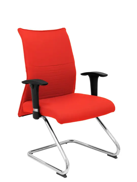 Sillón Albacete confidente patín bali rojo