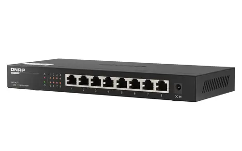 QSW-1108-8T switch No administrado 2.5G Ethernet (100/1000/2500) Negro - Imagen 4