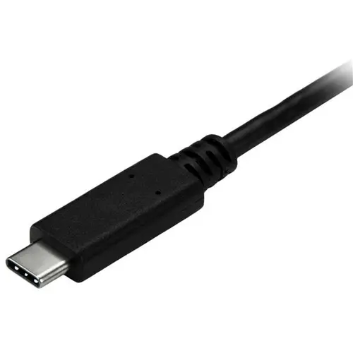 Cable de Carga y Sincronización USB-A a USB-C de 1m - Cable USB de 5Gbps - Cable de Datos USB-A a USB Tipo C - M/M - Negro - Imagen 4