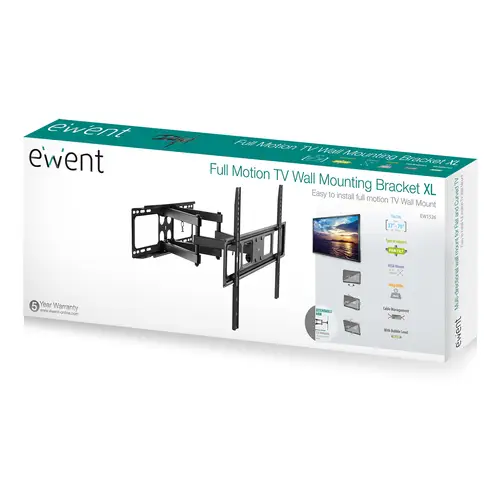 EW1526 soporte para TV 177,8 cm (70") Negro - Imagen 11