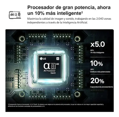 NANO 4K UHD AI 98NU900B6LB 2,49 m (98") 4K Ultra HD Smart TV Wifi Negro - Imagen 9