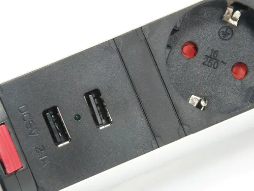 333304 unidad de distribución de energía (PDU) 3 salidas AC Negro, Plata - Imagen 4