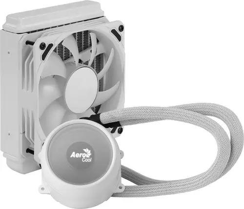 MIRAGEL120W Refrigeración Líquida CPU Ventilador 12cm ARGB TDP 200W Blanco - Imagen 6
