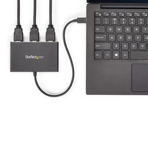 Adaptador Multimonitor de 3 Puertos - Divisor Splitter de Vídeo USB-C a 3x HDMI - Hub MST USB Tipo C a HDMI - 4K 30Hz Doble o 1080p Triple - Compatible con TB3 - Windows - Imagen 5