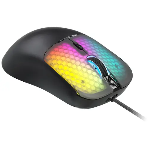 MMVIPER ratón Juego mano derecha USB Type-A + USB Type-C Óptico 12800 DPI - Imagen 3