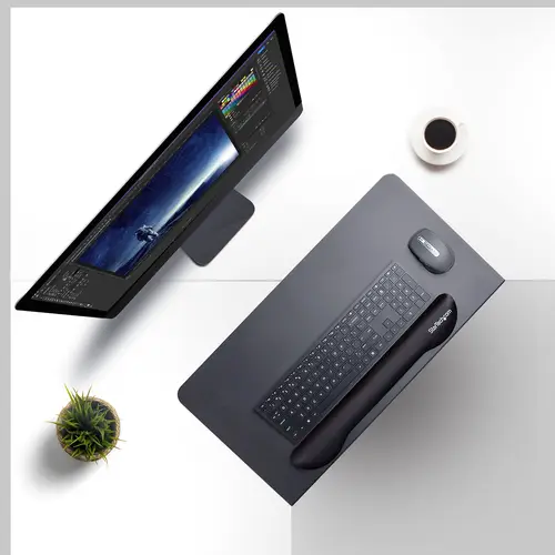 Superficie Manga de Acero para la Esquina de una Mesa o Escritorio de Esquina - 12,7-38,1mm de Grosor - Bandeja Extensora de Esquina de Escritorio o Mesa en L para Teclado - Imagen 4