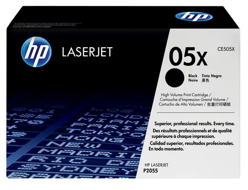 Cartucho de tóner original LaserJet 05X de alta capacidad negro - Imagen 1