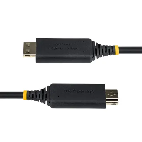 Cable Adaptador USB-C a HDMI de 3m con Conector HDMI de Agarre - 4K 60Hz - HDR - Conversor de Vídeo Unidireccional Tipo C a HDMI - Compatible con Thunderbolt - Para MacBook, Dell, Lenovo - Imagen 8