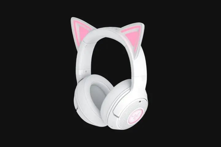 Kraken Kitty V2 BT Auriculares Inalámbrico Diadema Juego Bluetooth Blanco