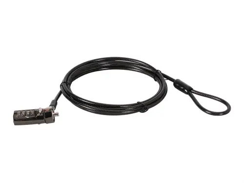 CUSTODIO01BN cable antirrobo Negro 1,8 m - Imagen 1