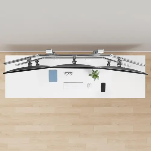 6-MONITOR-ARM-A soporte para monitor 81,3 cm (32") Escritorio Blanco - Imagen 10