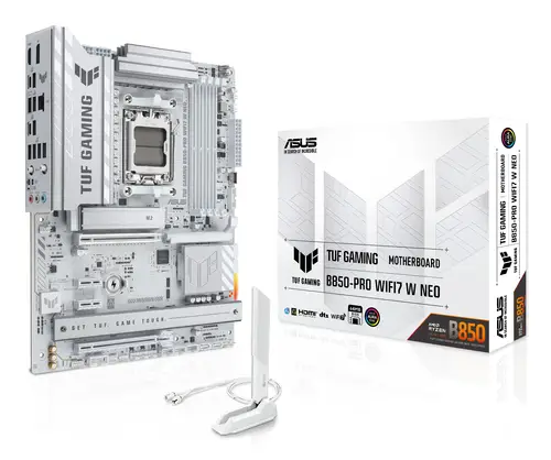 TUF GAMING B850-PRO WIFI7 W NEO AMD B850 Zócalo AM5 ATX - Imagen 9