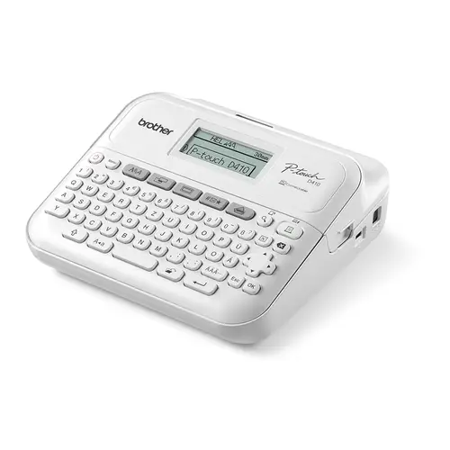 PT-D410 impresora de etiquetas Transferencia térmica 180 x 180 DPI 20 mm/s Alámbrico TZe QWERTY - Imagen 3