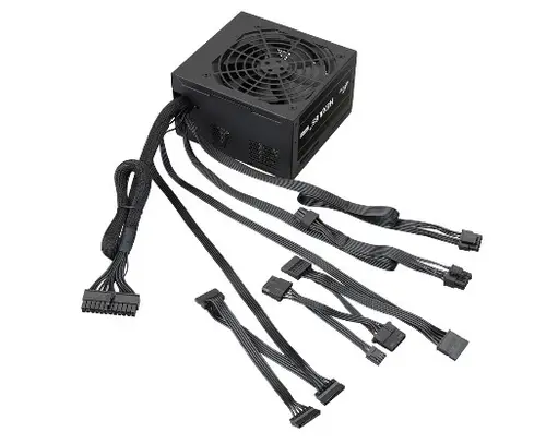 HEXA 85+ PRO 450W Unidad de fuente de alimentación ATX ATX2.5 Negro - Imagen 7