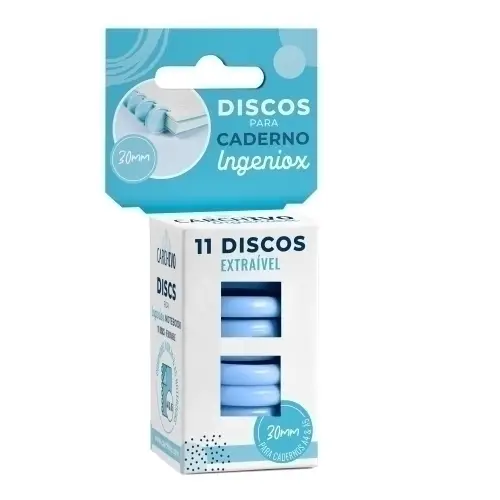 DISCO CARCHIVO INGENIOX AZUL C/11 - Pack de 10 unidades