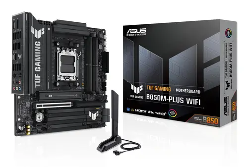TUF GAMING B850M-PLUS WIFI AMD B850 Zócalo AM5 micro ATX - Imagen 1