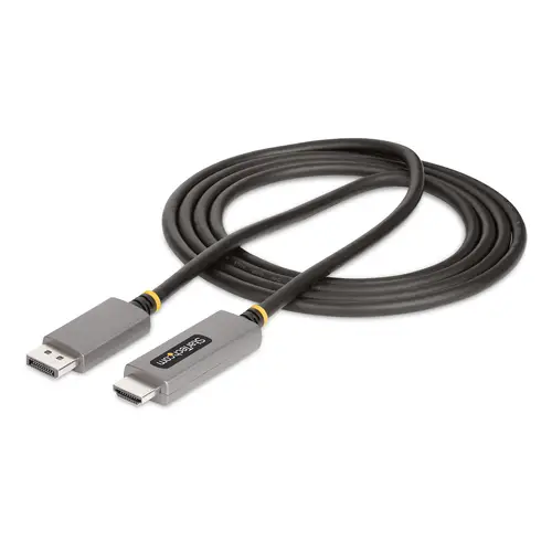 Cable Adaptador de 2m DisplayPort a HDMI - 8K 60Hz - 4K 144Hz - HDR10 - Conversor de Vídeo Activo DP 1.4 a HDMI 2.1 - Convertidor DisplayPort a HDMI - Imagen 6