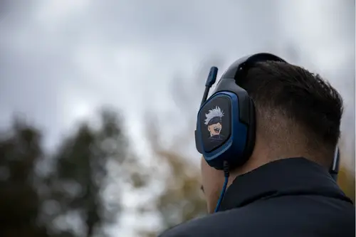 KX JUJUTSU GAMING HEADSET Auriculares Alámbrico Diadema Juego Negro, Azul - Imagen 6
