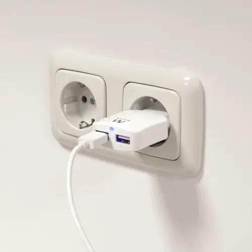 EW1302 cargador de dispositivo móvil Universal Blanco Corriente alterna Interior - Imagen 3