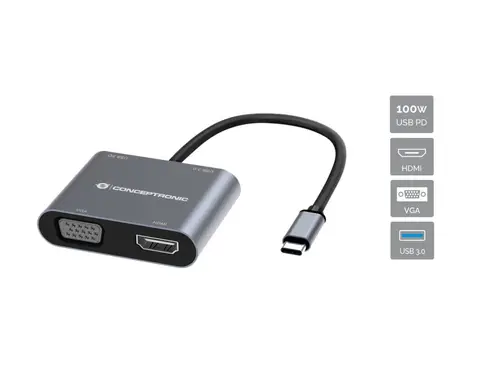 DONN16G Alámbrico USB 3.2 Gen 1 (3.1 Gen 1) Type-C Gris - Imagen 1
