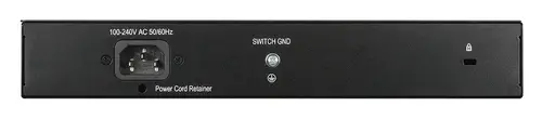 DGS-1008MP switch No administrado Gigabit Ethernet (10/100/1000) Energía sobre Ethernet (PoE) 1U Negro - Imagen 2