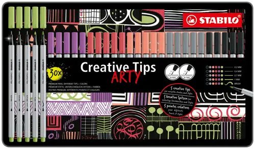 ARTY Estuche 30 uds. en 6 colores - Imagen 2