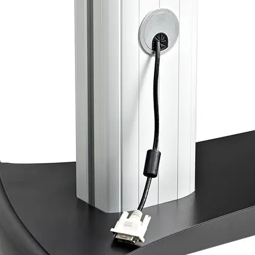 STNDMTVDUO soporte para TV 152,4 cm (60") Negro, Plata - Imagen 6